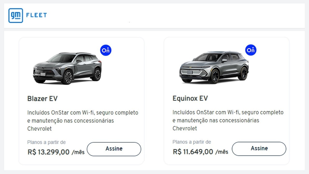 Imagem referente à notícia Conheça a GM Fleet: O programa de carro Chevrolet por assinatura